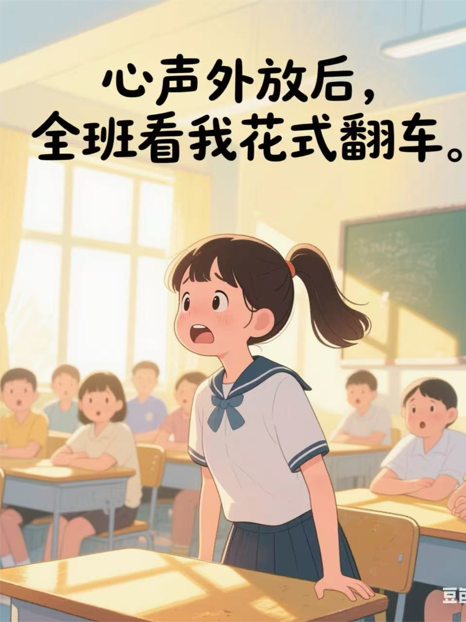 心声外放后，全班看我花式翻车