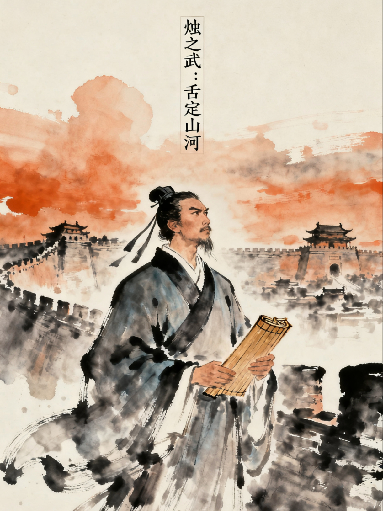 主角叫烛之武秦伯的短剧名字是什么？