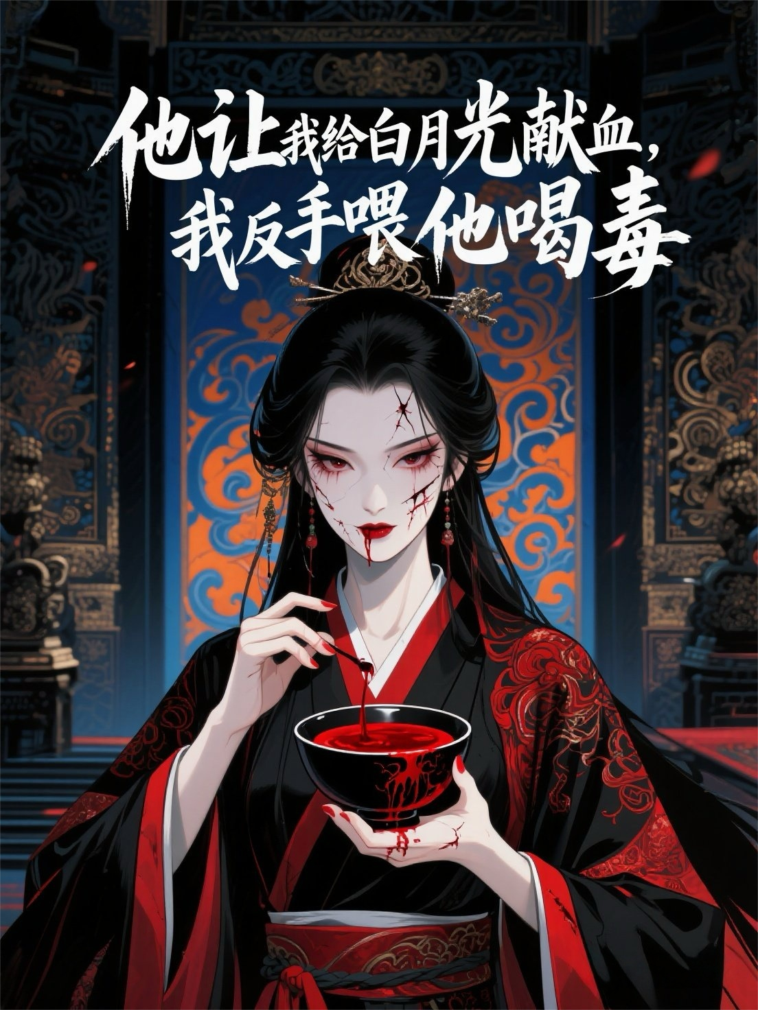 他让我给她献血，我反手喂他喝毒
