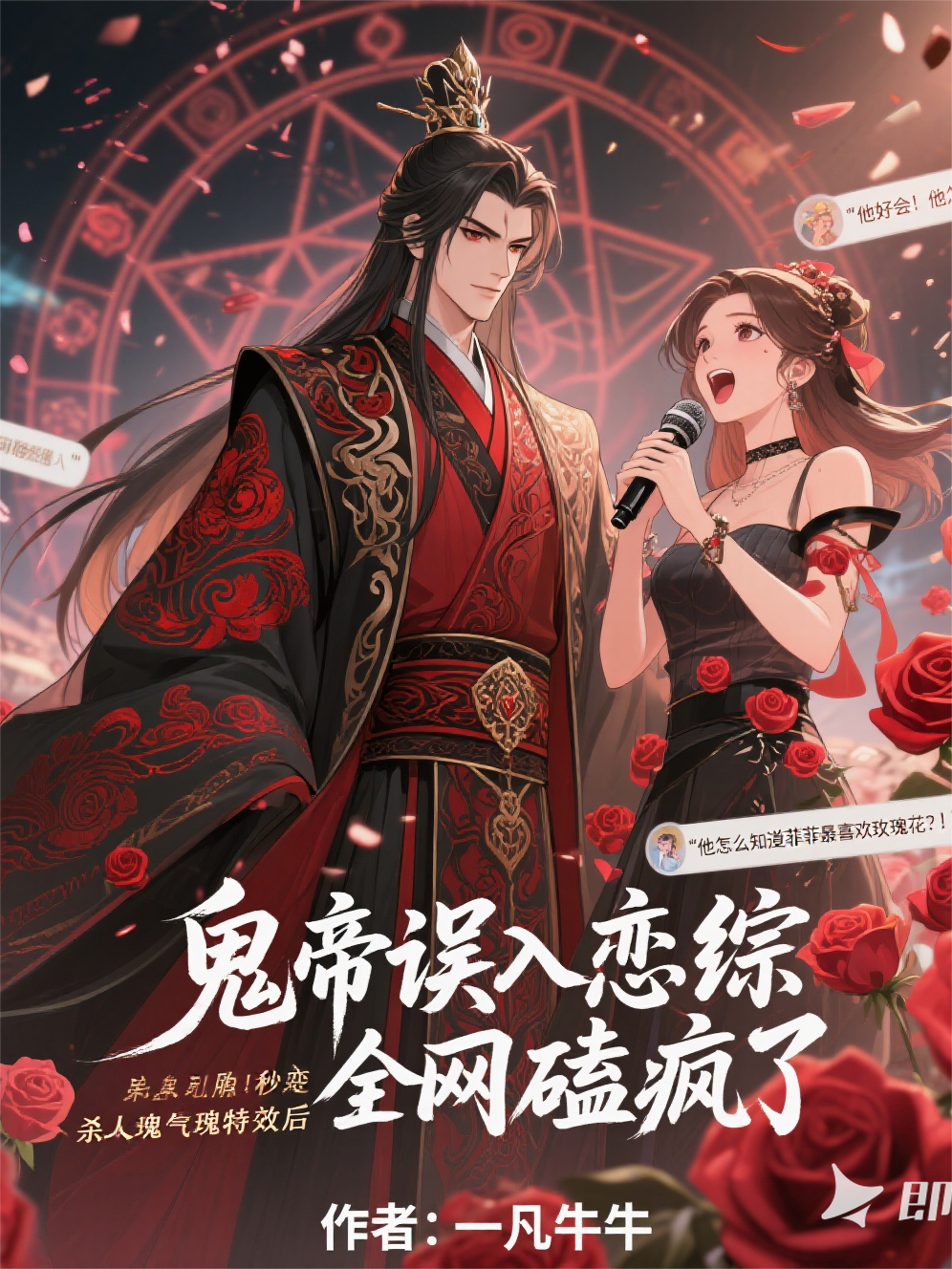 鬼帝誤入戀綜，殺人鬼氣秒變玫瑰特效后全網(wǎng)磕瘋了