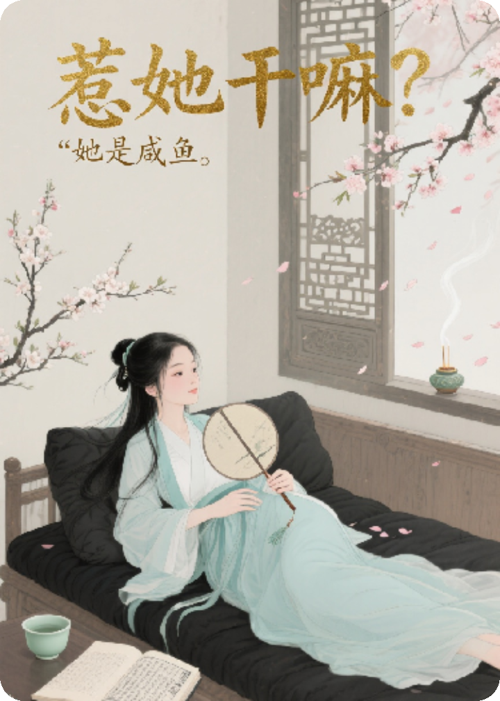 惹她干嘛？她是咸鱼