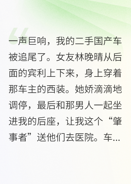 女友怀着我的种上了别人的车无删减免费版阅读纯净阅读（林晚晴赵南栀陈默） 