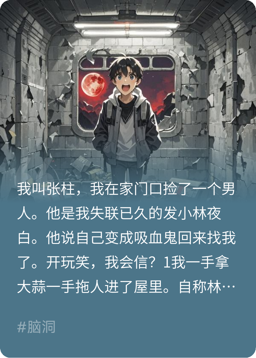 當(dāng)一只吸血鬼來敲門