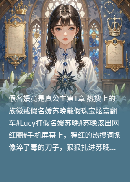 假名媛竟是真公主全文爆款