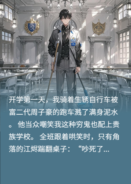 继承人被霸凌，校草掀翻全场章节目录+起点章节（周子豪江烬冰冷）小说全集畅享在线