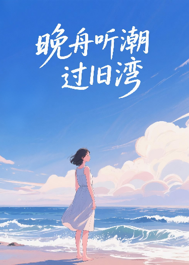 晚舟聽(tīng)潮過(guò)舊灣