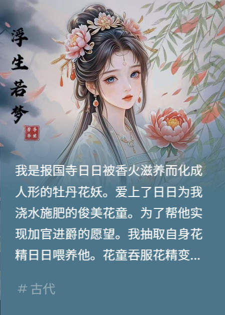景清花精的故事出自哪本小说？