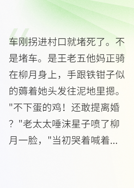 柳月演绎的精彩情节