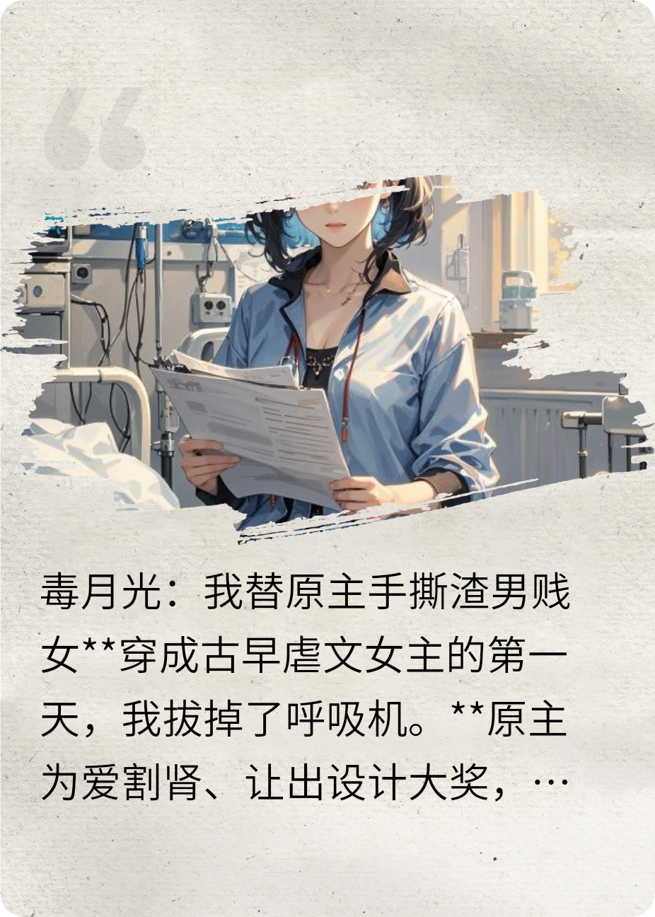 毒月光：我替原主手撕渣男贱女结局后续