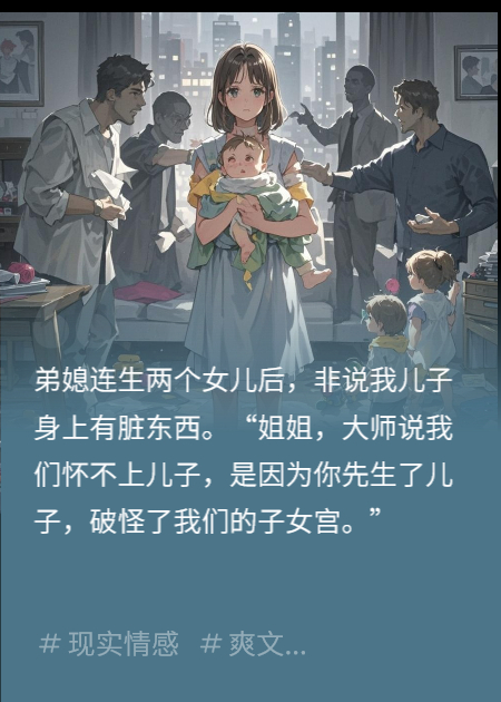 我生了兒子，卻成了弟媳的眼中刺