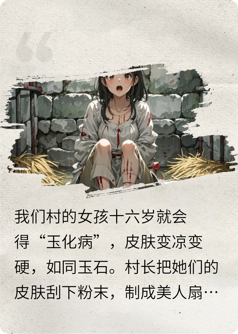 冰冷地窖阿青的故事出自哪本小说？