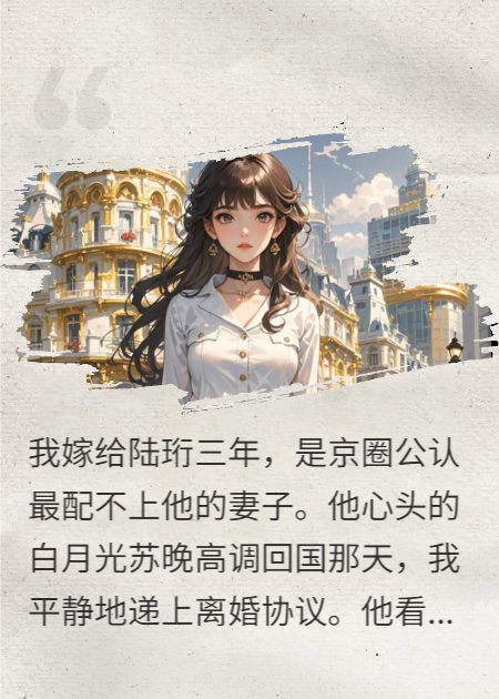 求我別嫁華爾街之王？你白月光呢