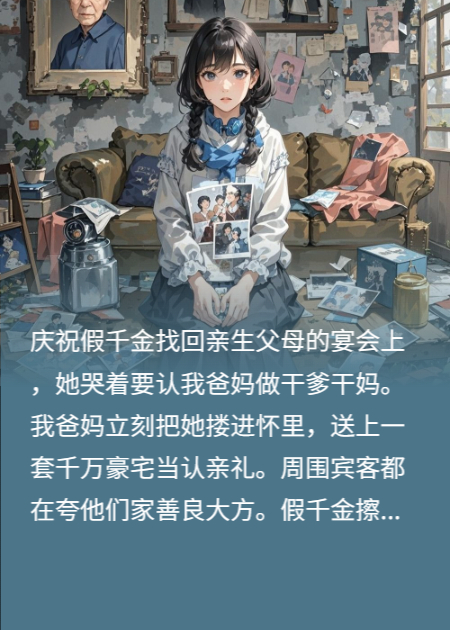 我是親生女兒，卻活得不如家里的假貨