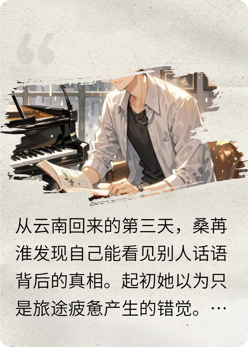 菌子中毒后，拐了一個溫柔青年