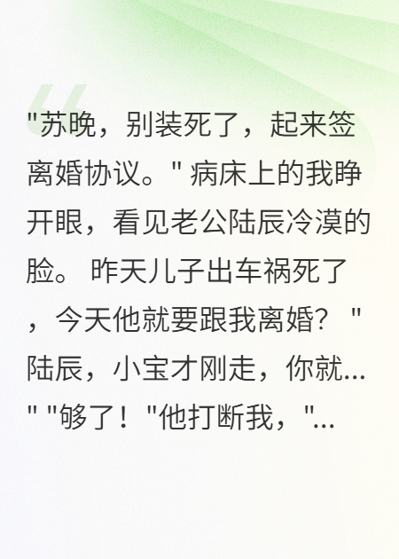 老公為小三害死我兒子，我殺瘋了