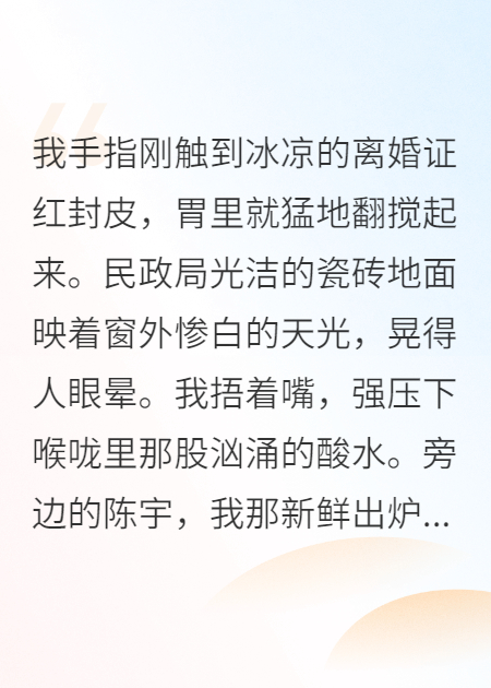離婚當(dāng)天，懷上死對(duì)頭雙胞胎