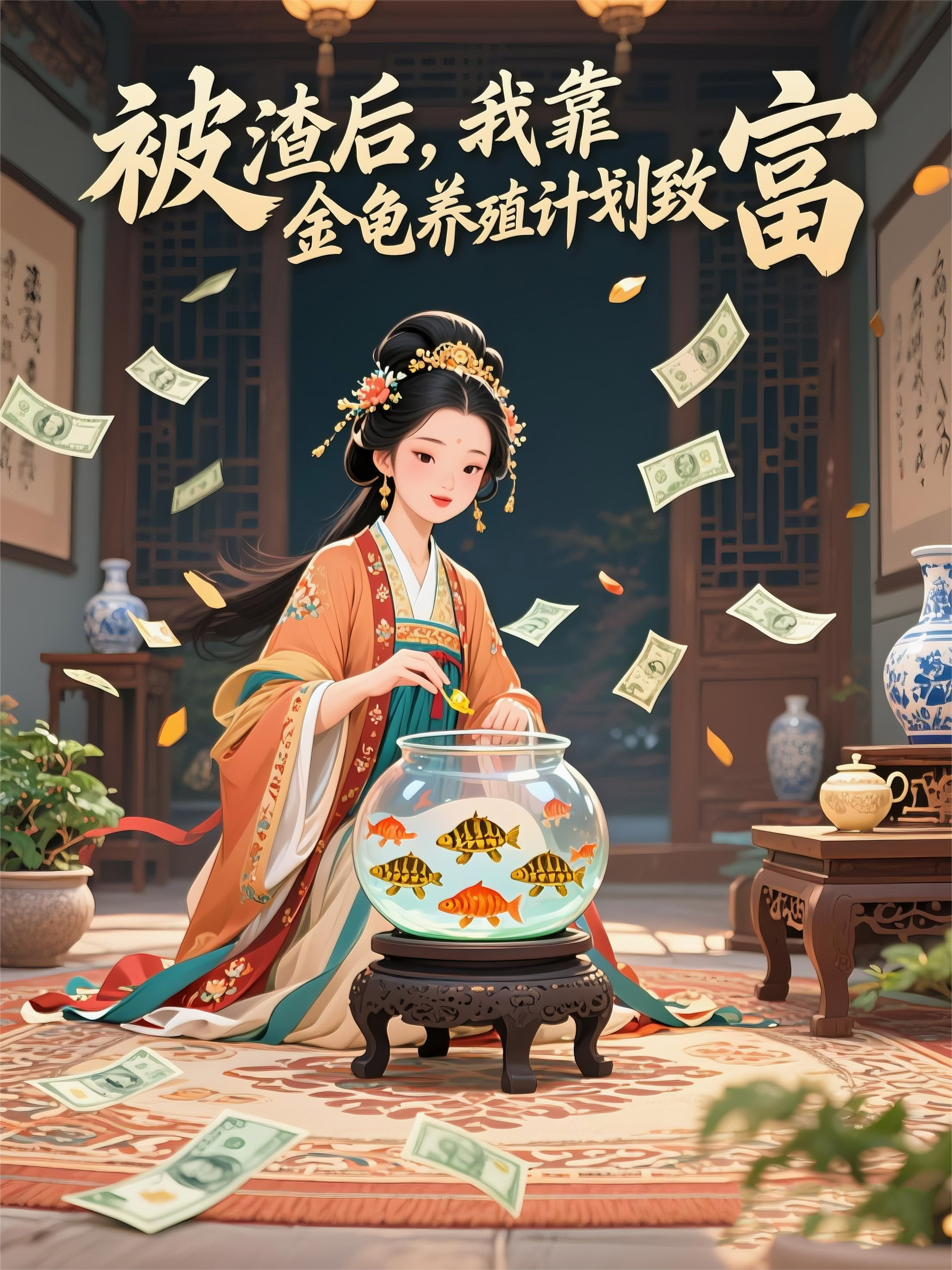 被渣后，我靠金龟养殖计划致富