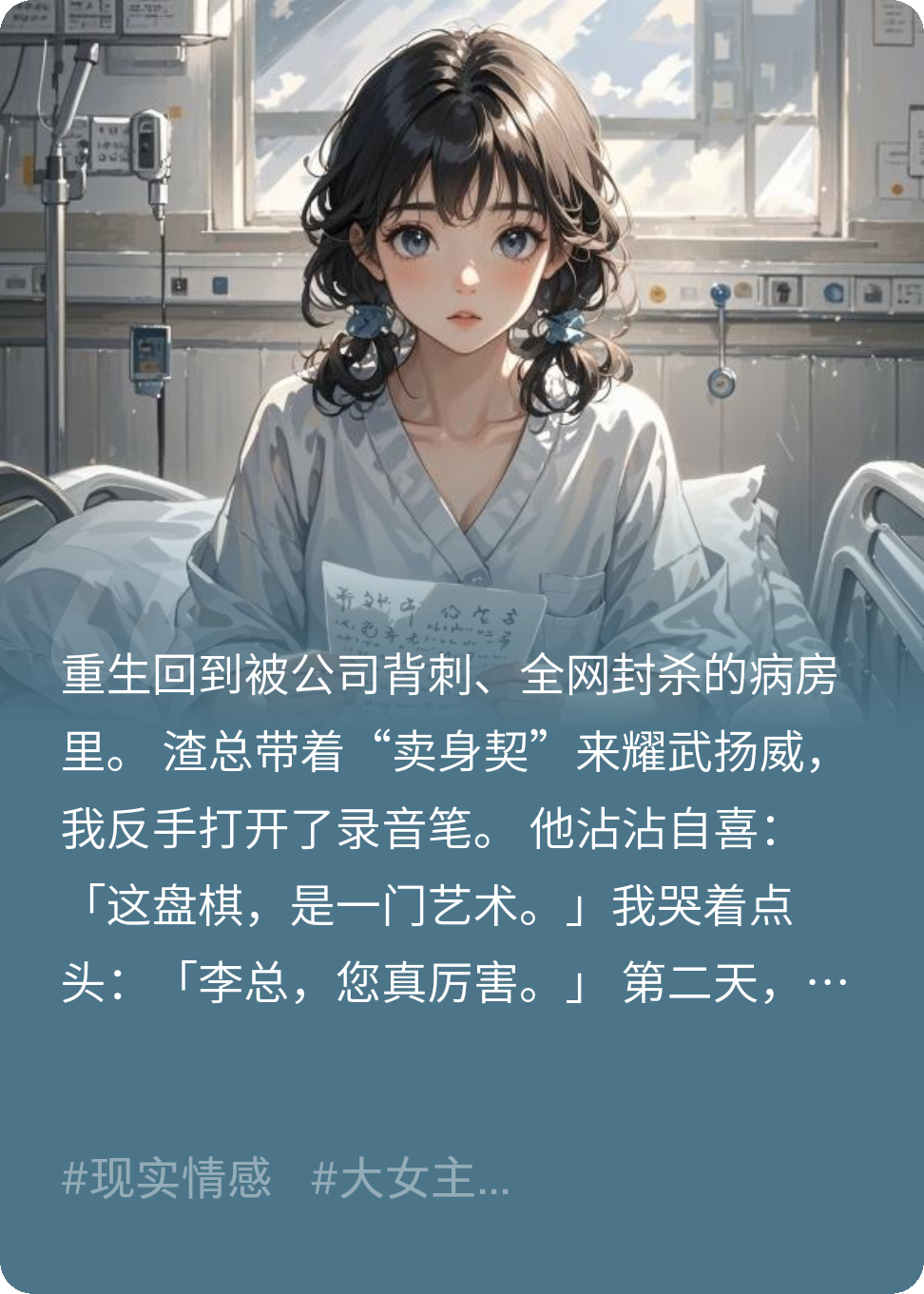 被閨蜜聯(lián)手資本坑死，我殺瘋了