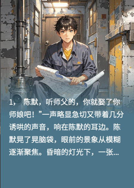 為了分房，娶了師娘
