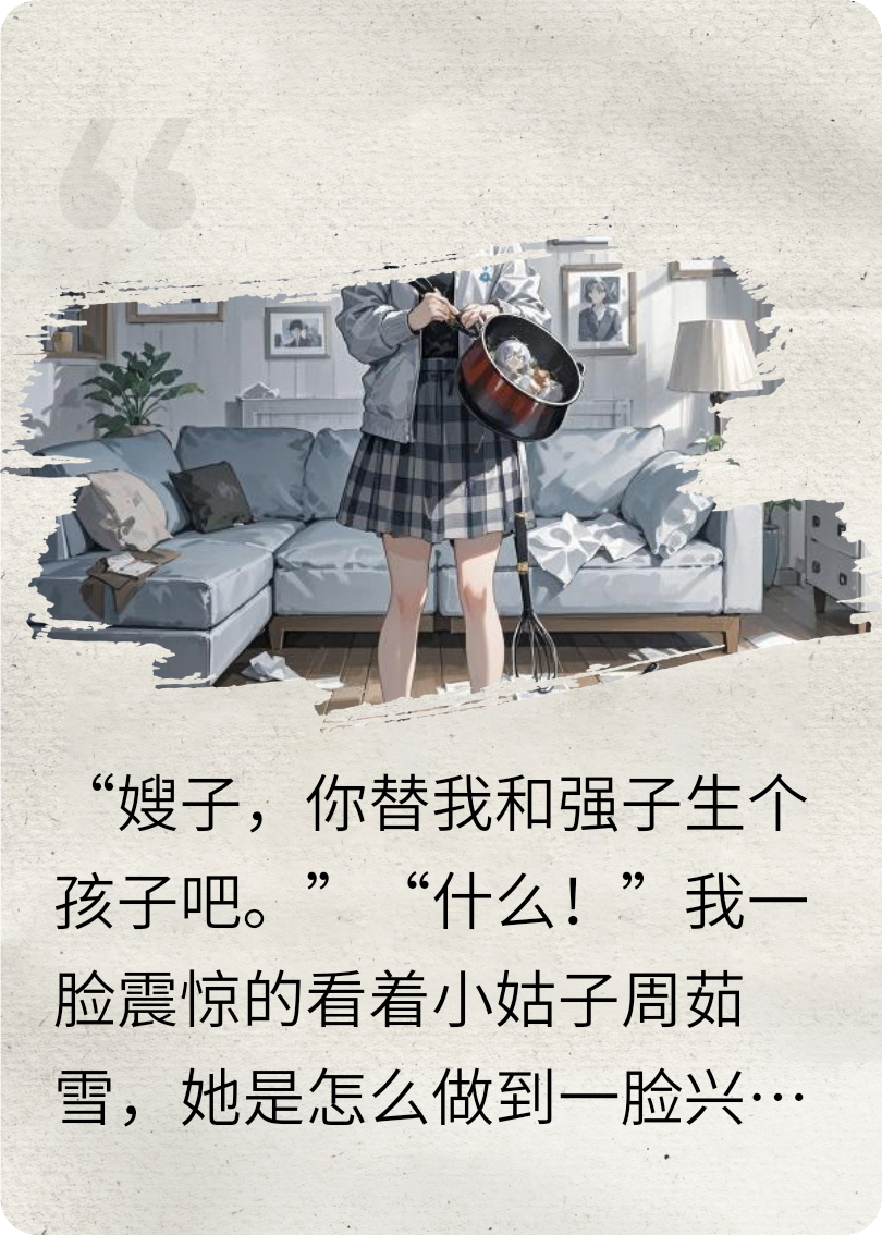 小姑子讓我替她生孩子