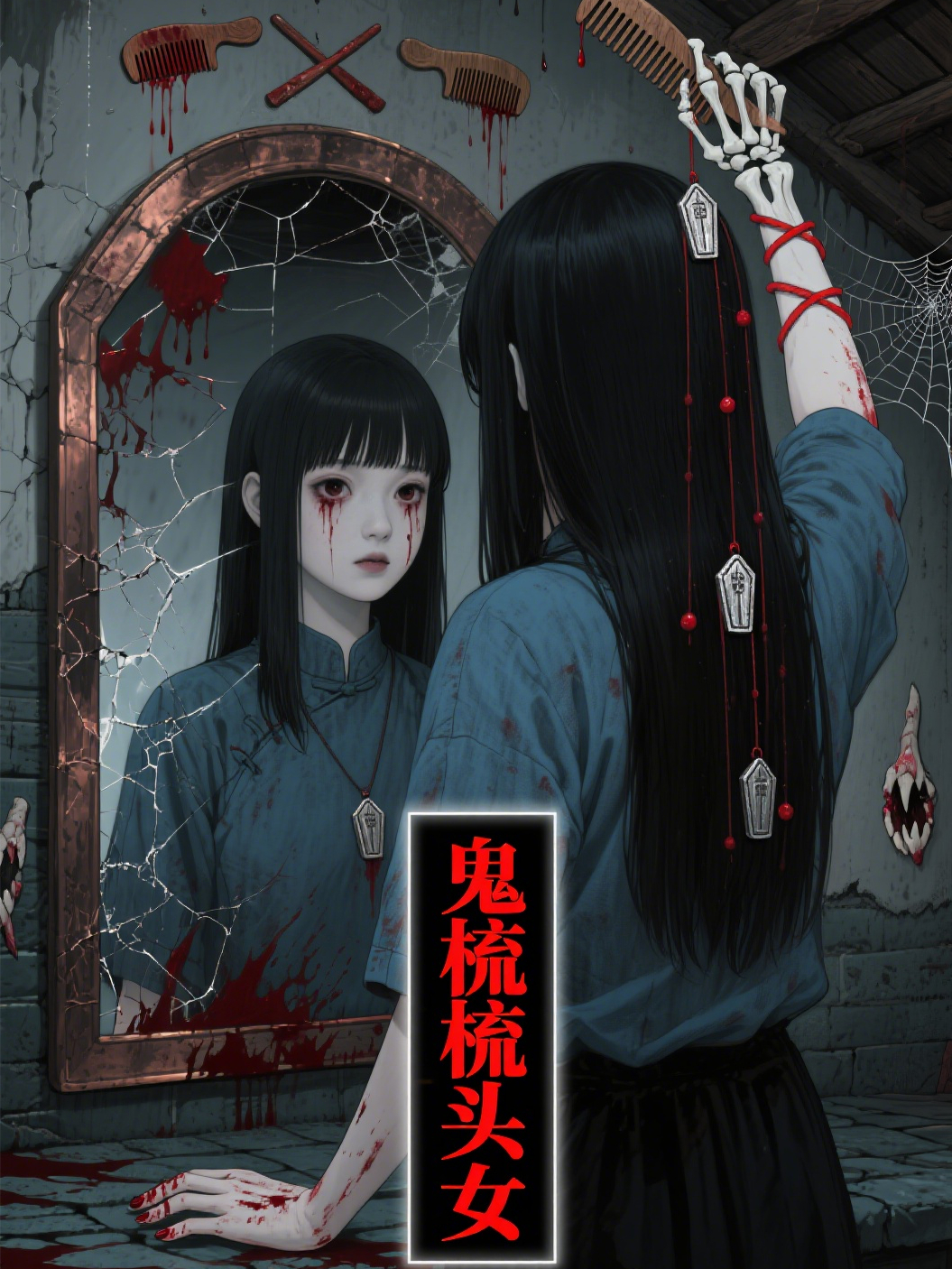 鬼梳梳頭女