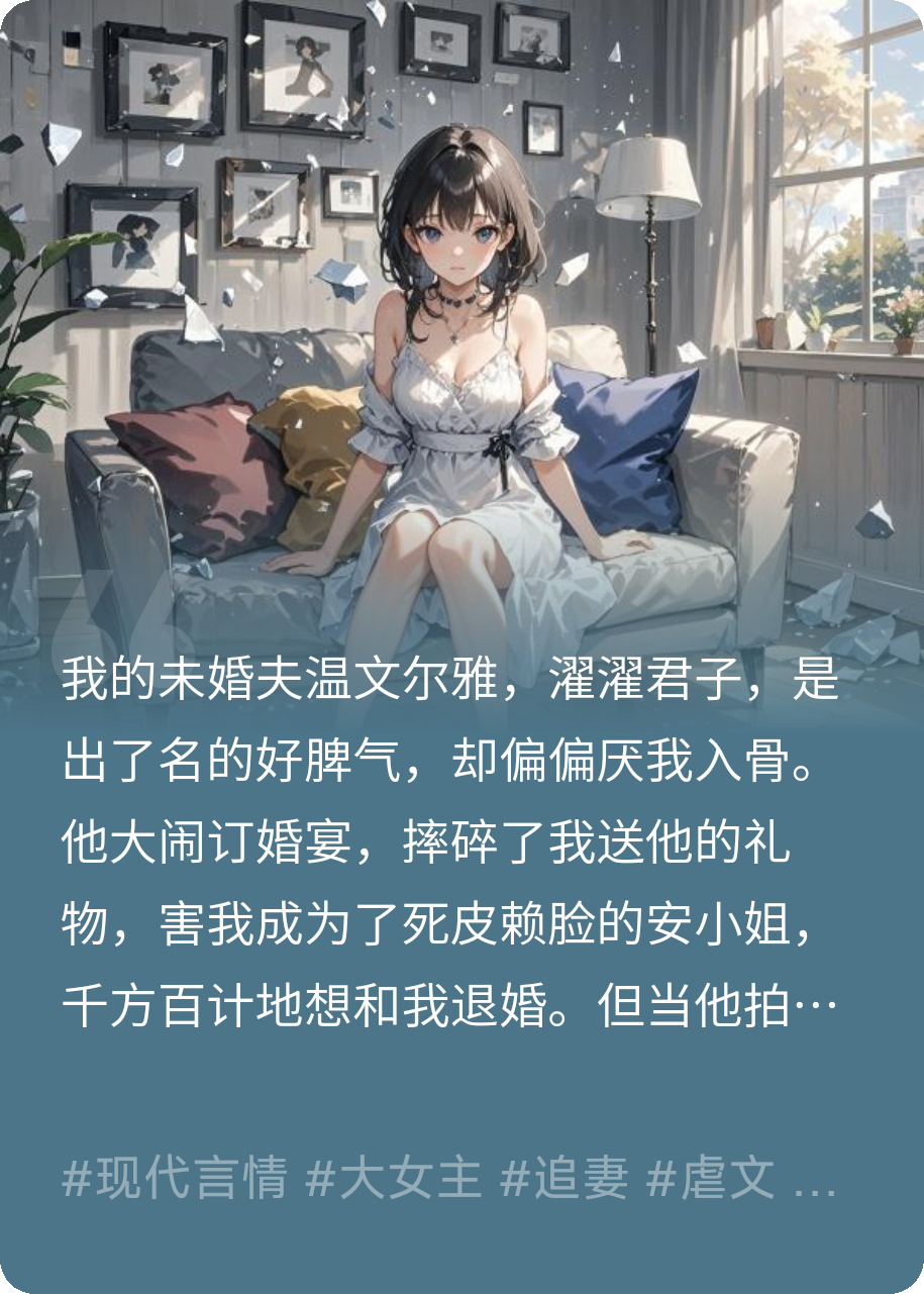 未婚夫厭我入骨，后來悔瘋了