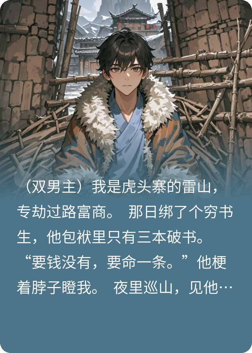 糙汉土匪绑了个书生当压寨夫人