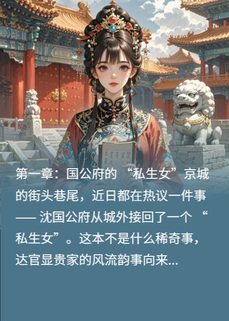  主角叫京城科举舞举舞弊的小说名字是什么？