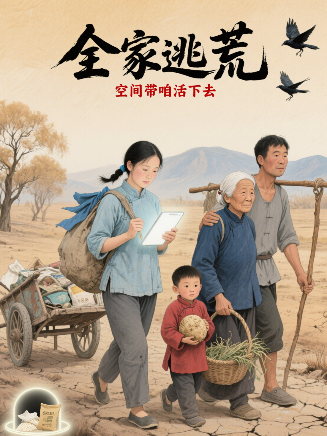 《全家逃荒：空间带咱活下去》完整文本阅读 