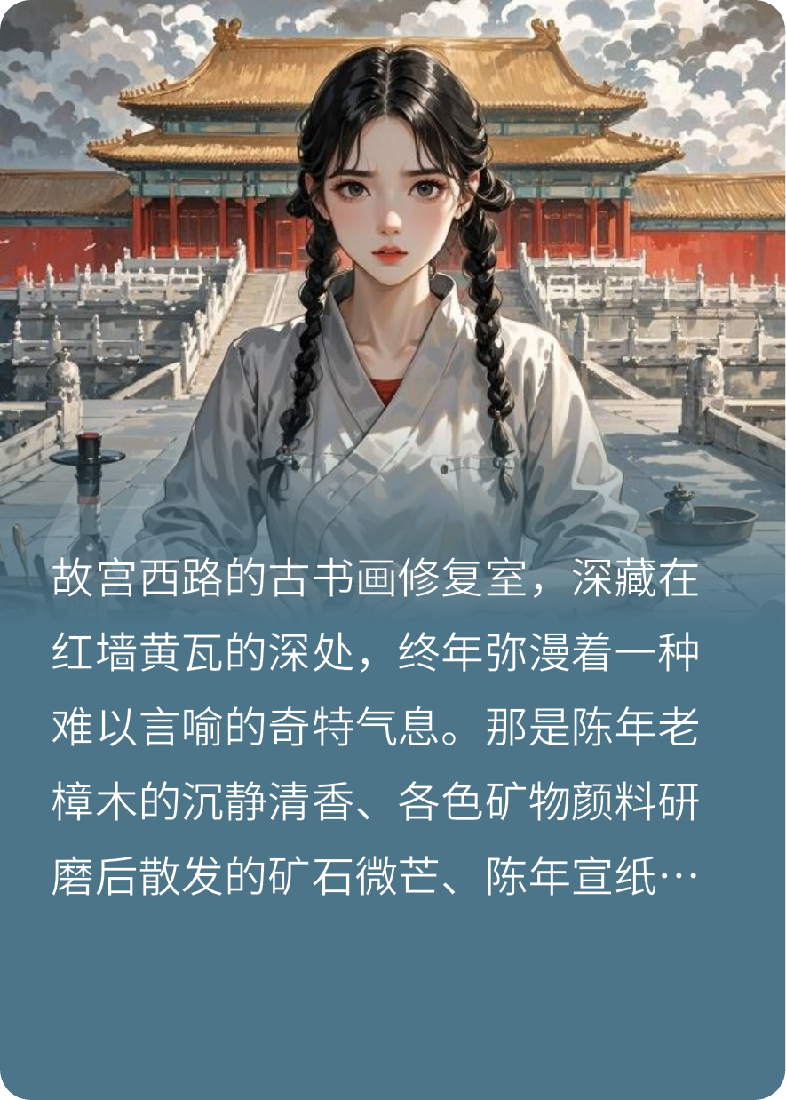 偷我修復(fù)術(shù)？我反手喚醒千年畫魂