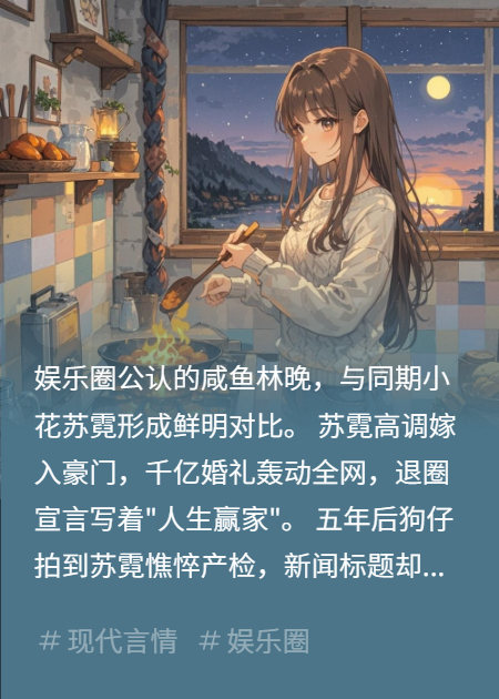 娱乐圈咸鱼独美手册