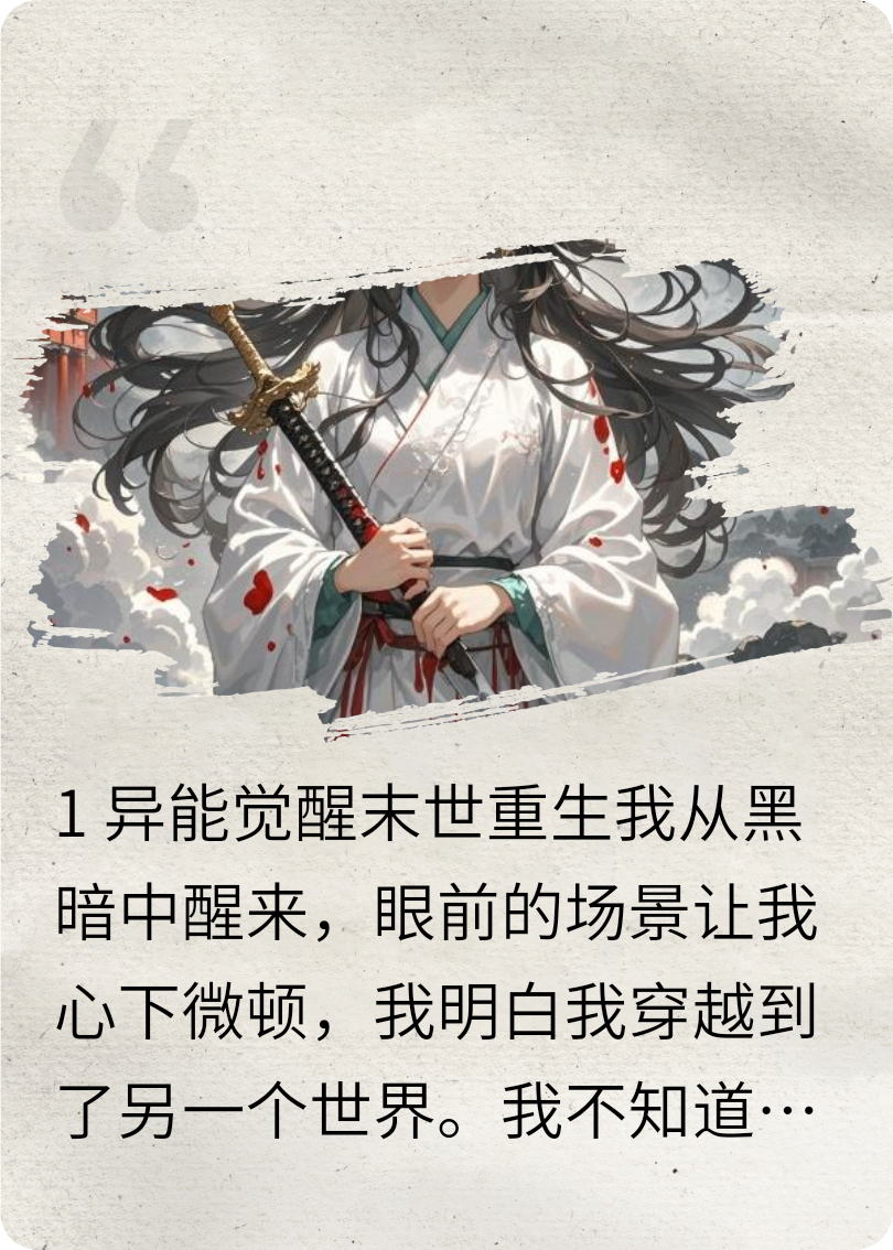 從末世到修仙界只為了復(fù)活他