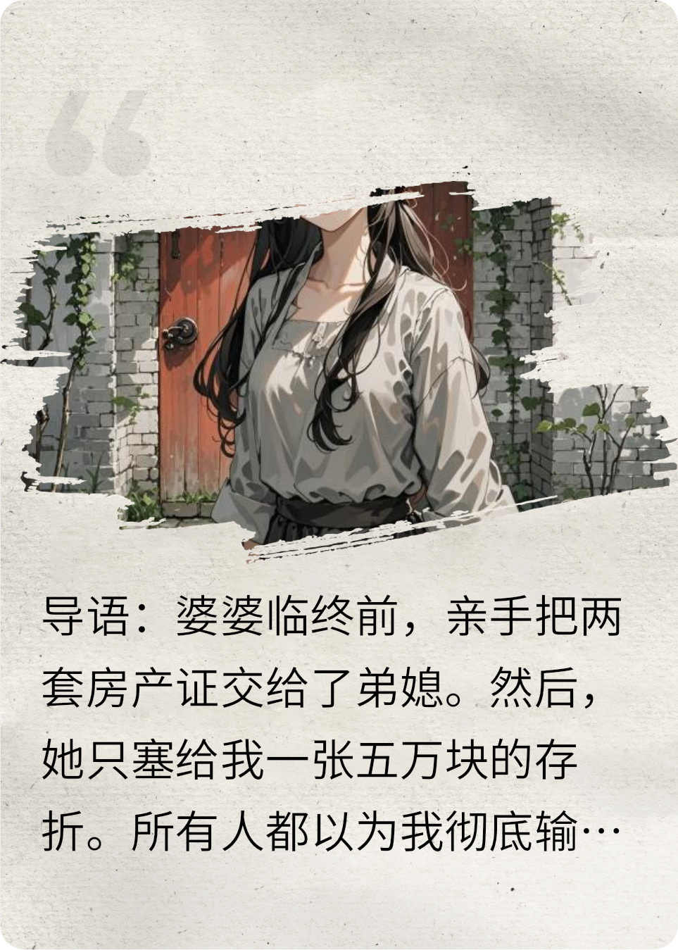 五萬存折，婆婆竟藏全國首富秘寶！