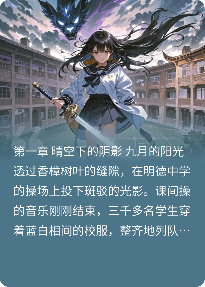 震驚！我的同班同學是斬妖師