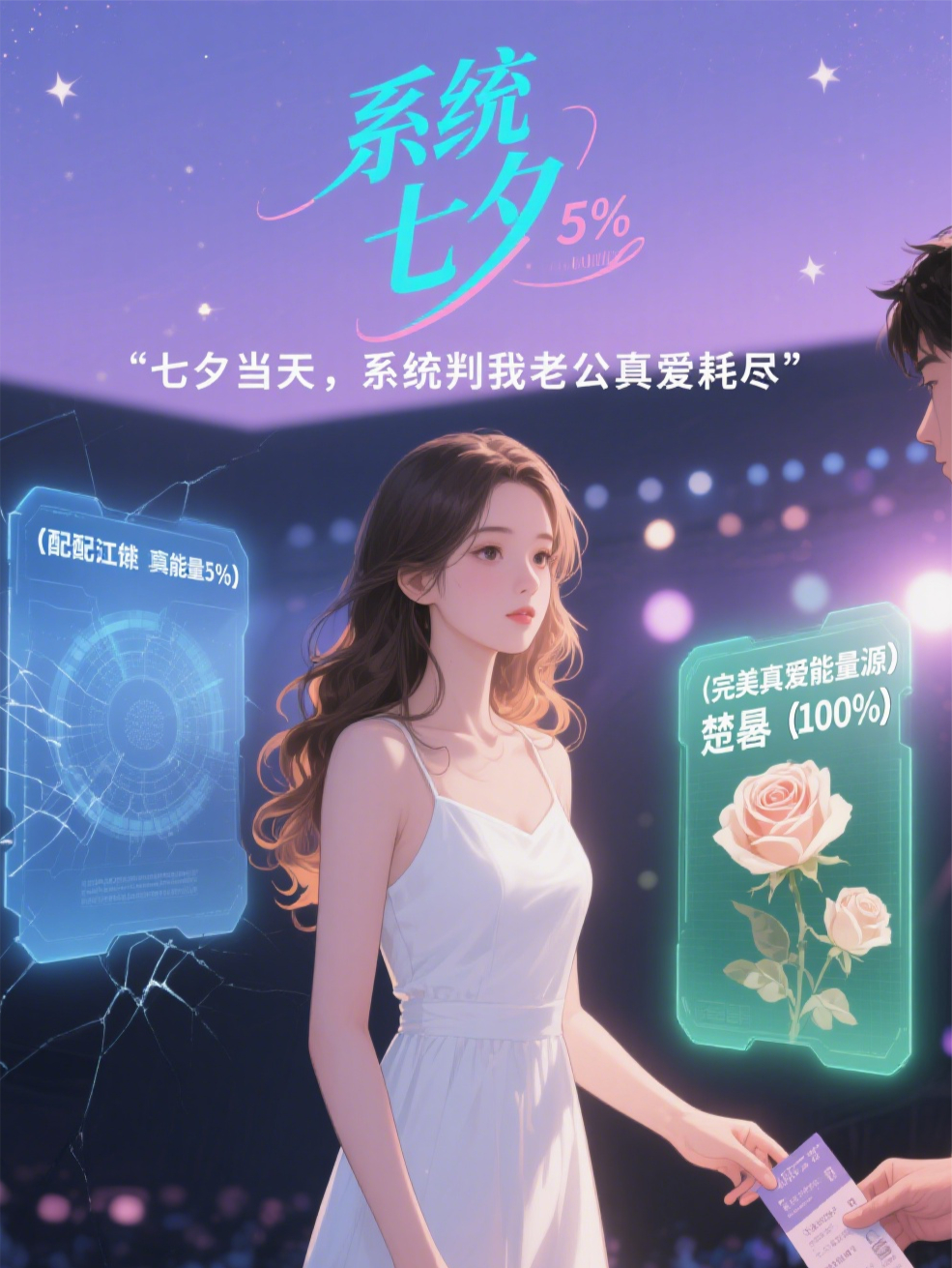 七夕當(dāng)天，系統(tǒng)判我老公真愛耗盡