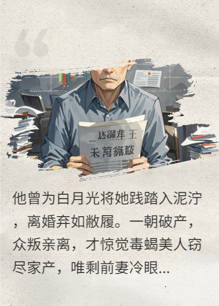 破產后，前妻帶我狂虐白月光