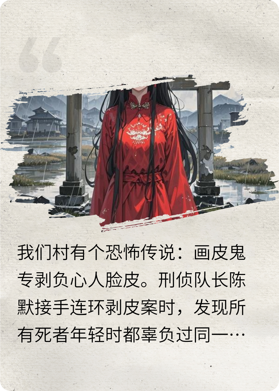 她揭下臉皮后，是我犧牲的搭檔