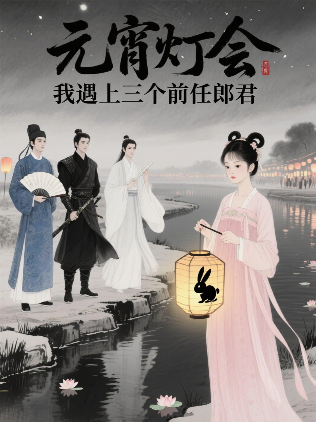 元宵灯会，我遇上了三个前任郎君