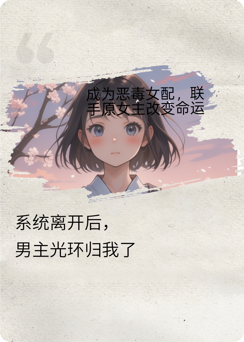 系统离开后，男主光环归我了。