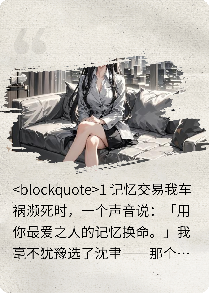 被刪記憶后，豪門大佬跪求我原諒