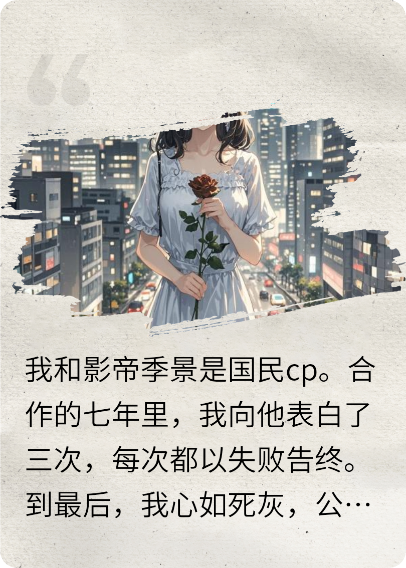 三次表白失敗后，影帝開始倒追我
