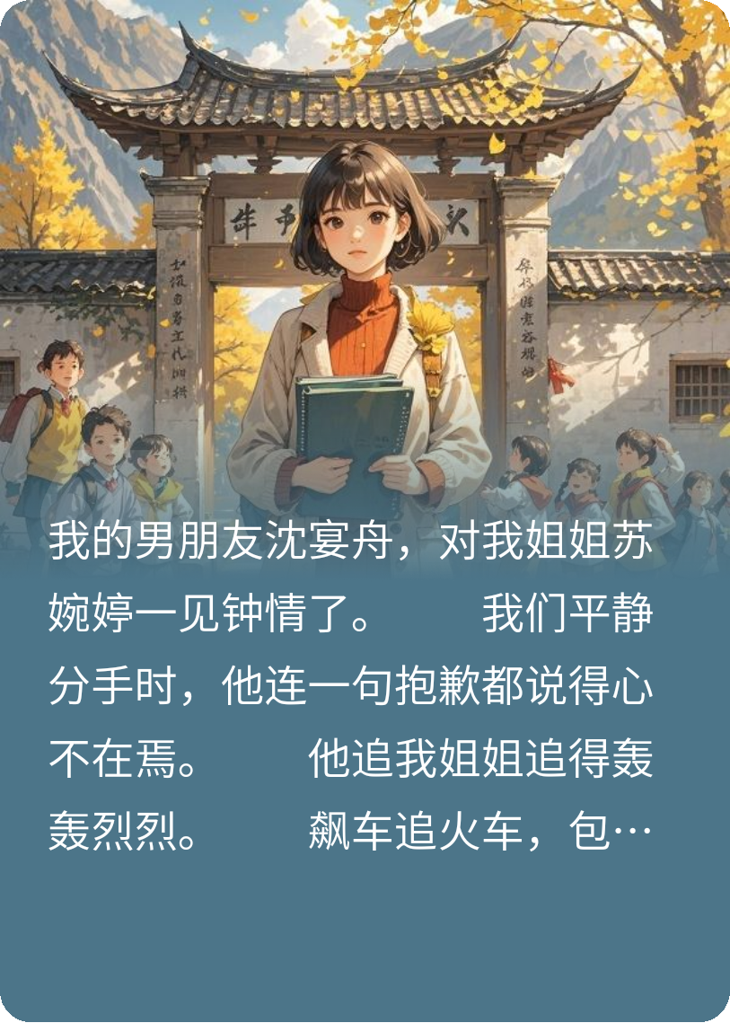 主角沈宴舟苏婉婷苏南星小说全文