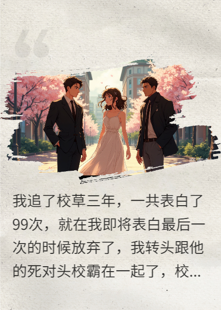 表白99次，我轉身撲向校霸