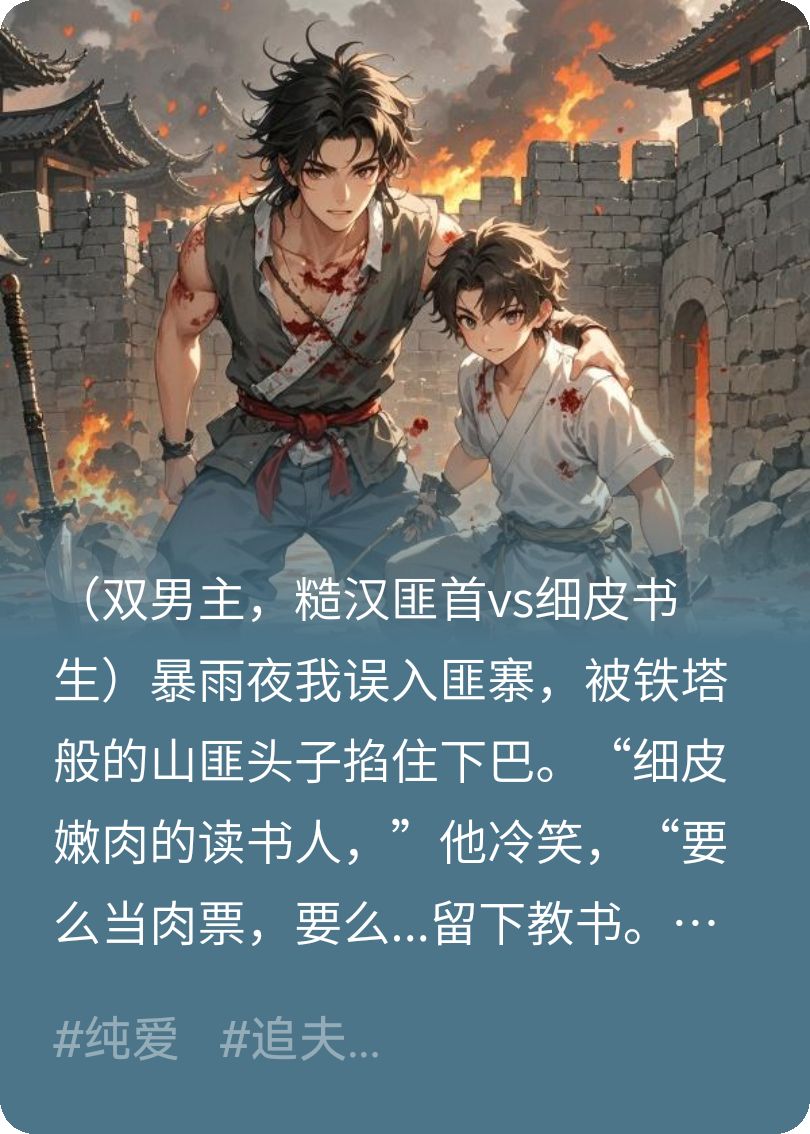 糙汉匪首捡到了他的落第书生