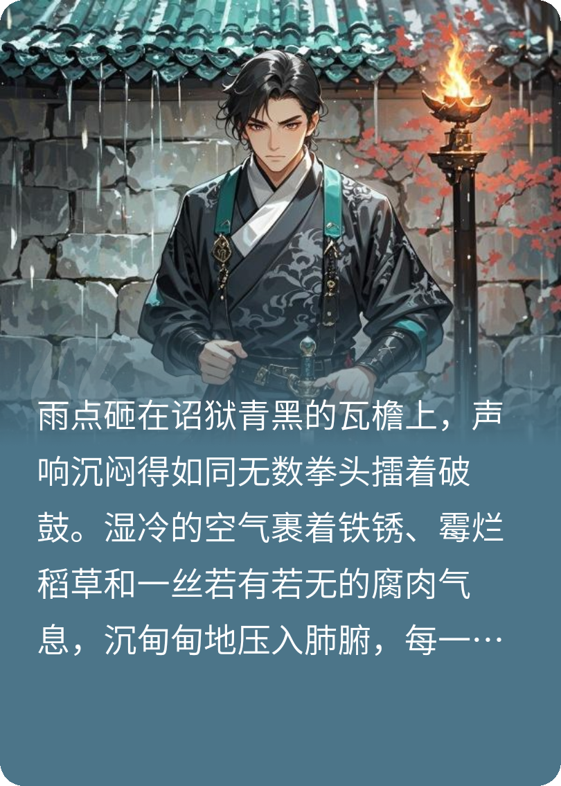 诏狱雨夜刀