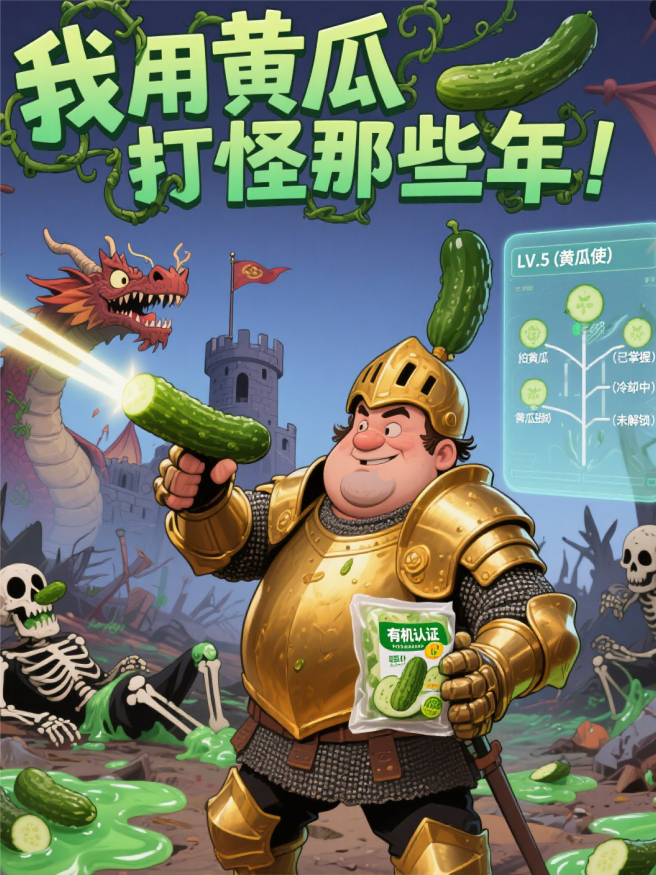 我用黃瓜打怪那些年