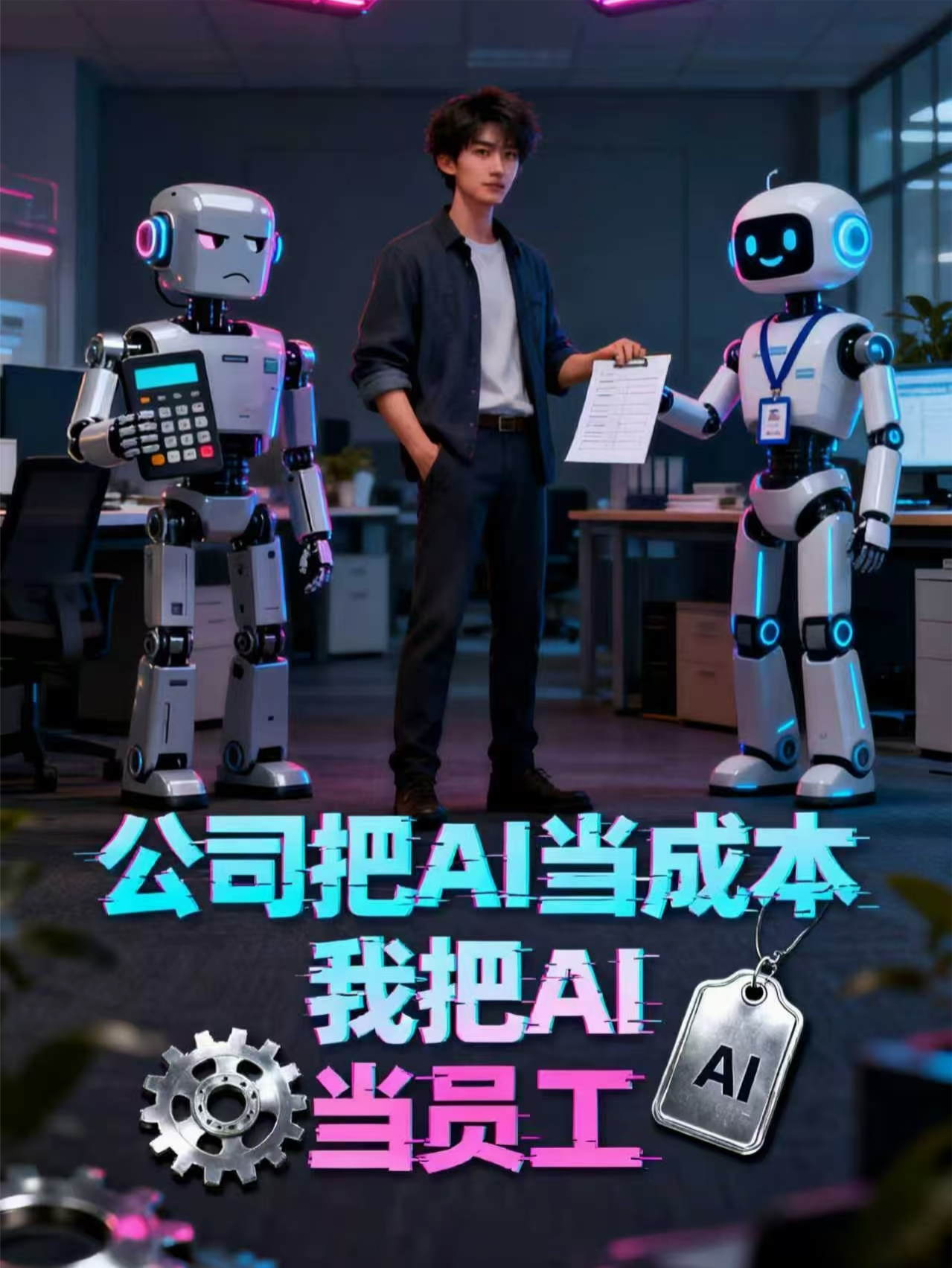 公司把AI当成本，我把AI当员工免费阅读