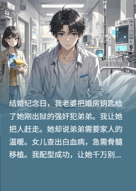 老婆偷我骨髓救她弟，重生后我讓她家破人亡