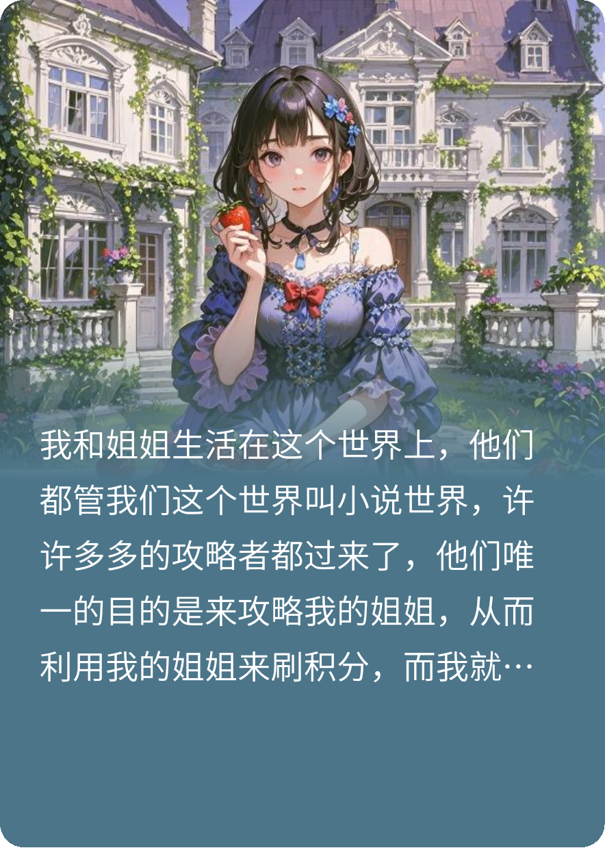 《姐姐是我的，你们谁都别想抢走》全文免费