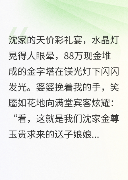 天價彩禮，我反手拍賣子宮